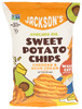 JACKSONS WAVY CHEDDAR AND SOUR CREAM SWEET POTATO CHIPS 5OZ