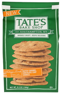TATE'S SALTED CARMEL CHOCOLATE CHIP COOKIES 6.5OZ