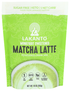 LAKANTO DRINK MIX MATCHA 10OZ