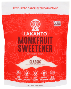 LAKANTO MONKFRUIT SWEETENER CLASSIC 8.29OZ