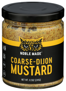 NOBLE MADE DIJON COARSE MUSTARD 8.5OZ