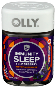 OLLY IMMUNITY SLEEP MIDNIGHT BERRY 36CT