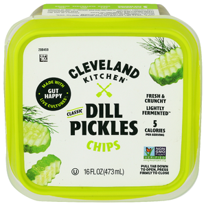 CLEVELAND KITCHEN DILLY GARLIC CHIPS 16OZ