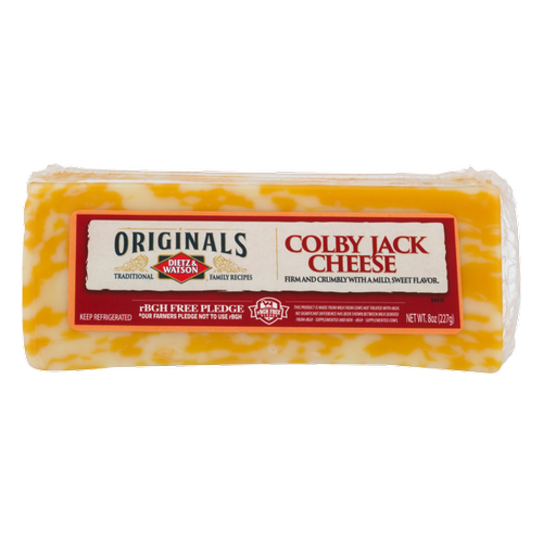 DIETZ & WATSON COLBY JACK CHEESE 8OZ