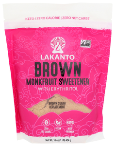 LAKANTO SWEETENER BROWN 1LB