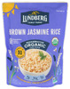 LUNDBERG ORGANIC 90-SECOND BROWN JASMINE RICE 8OZ