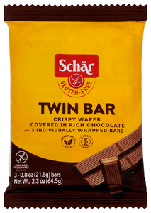 SCHAR GLUTEN FREE TWIN BARS 2.3OZ