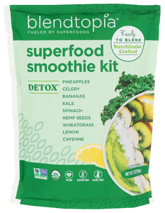 BLENDTOPA ORG DETOX SUPERFOOD SMOOTHIE KIT 7OZ