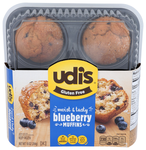 UDI BLUEBERRY MUFFIN 4PACK 10OZ