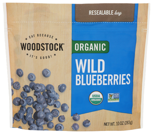 WOODSTOCK FROZEN FRUIT BLUEBERRY 10OZ