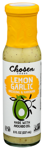 CHOSEN FOODS LEMON DRESSING 8OZ
