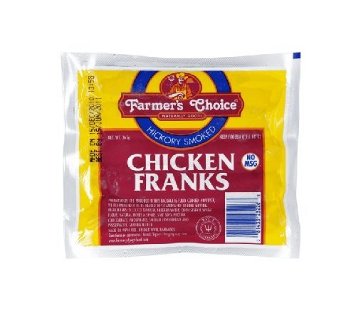 FARMER'S CHOICE CHICKEN FRANKS 365G