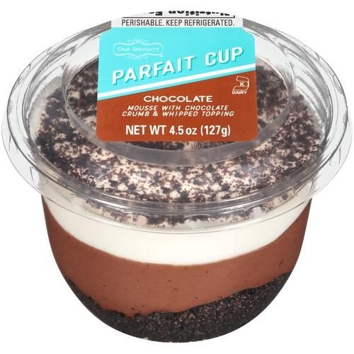 TREAT SHOP CHOCOLATE MOUSSE PARFAIT  4.5OZ
