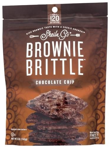 SHEILA G'S BROWNIE BRITTLE CHOCOLATE CHIP 5 OZ