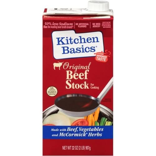 KITCHEN BASICS BEEF STOCK ORIGINAL 32OZ