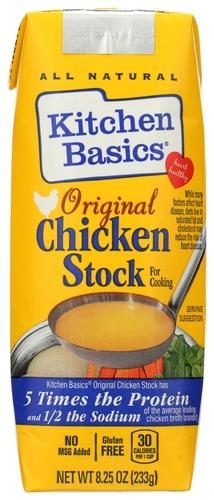 KITCHEN BASICS CHICKEN STOCK ORIGINAL 8.25OZ