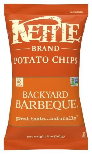 KETTLE BACKYARD BBQ POTATO CHIPS 5 OZ.