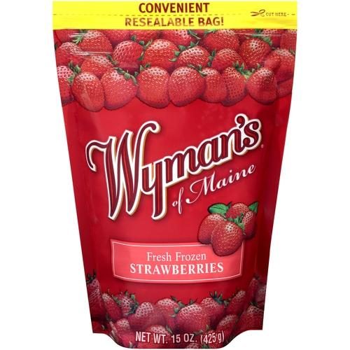 WYMANS FROZEN STRAWBERRIES 15OZ