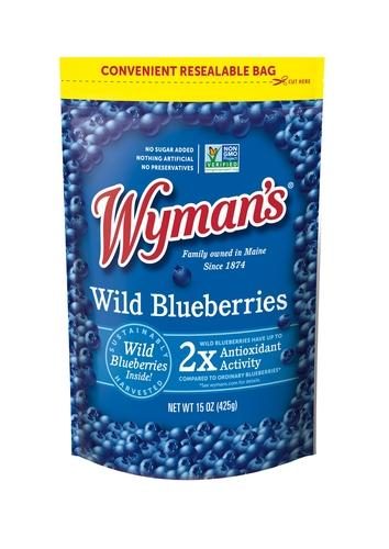 WYMANS FROZEN WILD BLUEBERRIES 15OZ