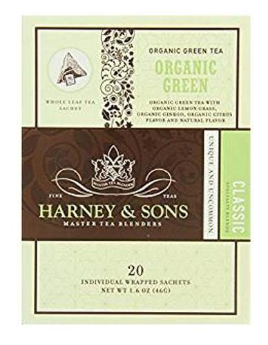 ORGANIC GREEN - HARNEYS SILKEN SACHETS 20 CT.