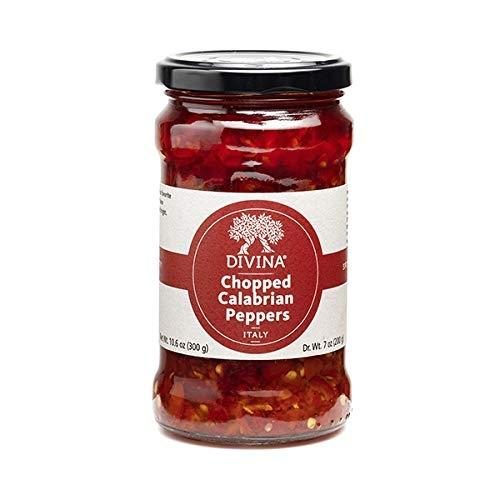 DIVINA CHOPPED CALABRIAN PEPPERS 10.6OZ