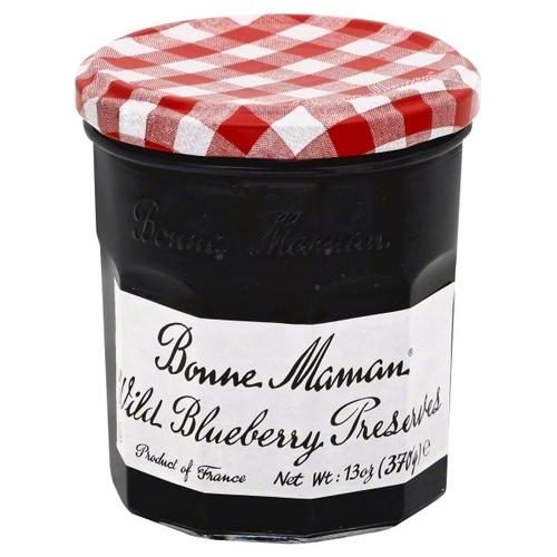 BONNE MAMAN WILD BLUEBERRY PRESERVES 13OZ