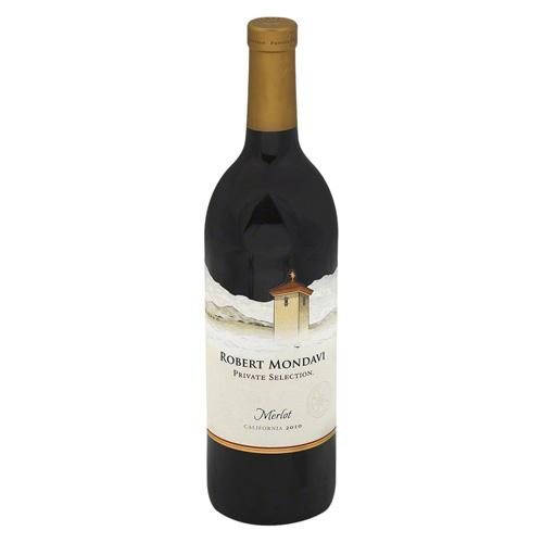 ROBERT MONDAVI PRIVATE SELECTION MERLOT 750ML