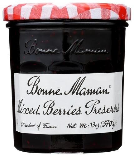 BONNE MAMAN MIXED BERRIES PRESERVES 13OZ
