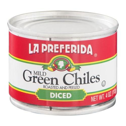 LA PREFERIDA MILD GREEN CHILES 4 OZ