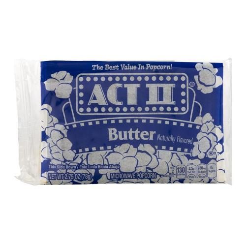 ACT2 BUTTER MICROWAVE POPCORN