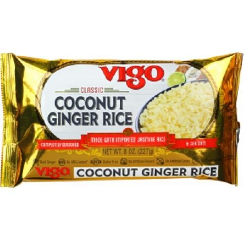 VIGO COCONUT GINGER RICE 8OZ
