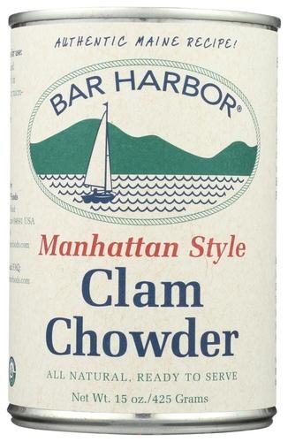 BAR HARBOR MANHATTAN CLAM CHOWDER 15OZ