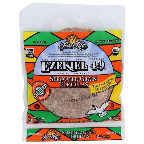 FOOD4L SPROUTED GRAIN TORTILLAS 12OZ