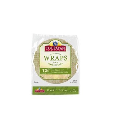 TOUFAYAN GARLIC PESTO WRAP 11OZ