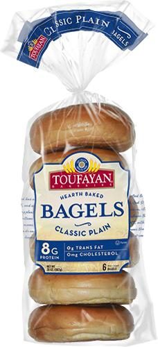 TOUFAYAN PLAIN BAGEL 20 OZ