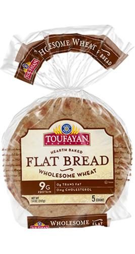 TOUFAYAN WHOLE WHEAT FLATBREAD 14OZ