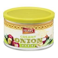 HERRS CREAMY ONION DIP 241G