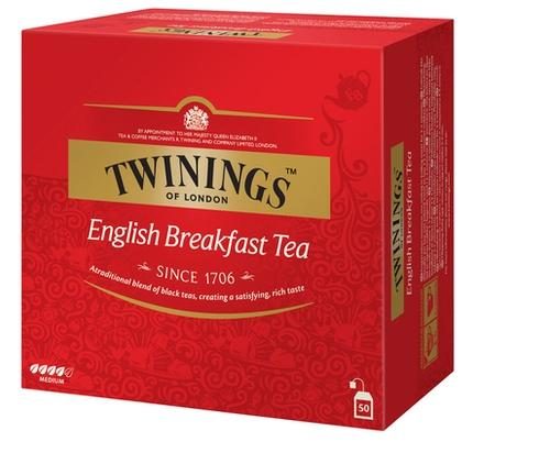 TWINING ENGLISH BREAKFAST TEA 50CT