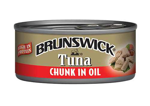 BRUNSWICK CHUNK TUNA IN OIL 142G