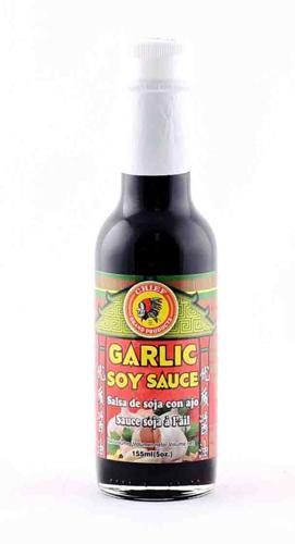 CHIEF SOY SAUCE GARLIC 155 ML