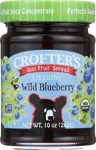 CROFTERS JUST FRUIT WILD BLUEBERRY SPREAD