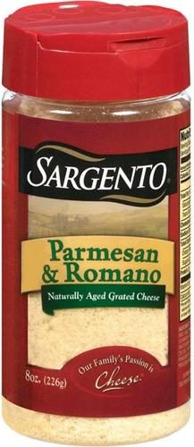 SARGENTO PARMESAN & ROMANO SHAKER 8OZ