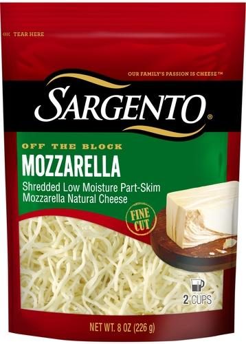 SARGENTO MOZZARELLA SHREDDED 8OZ