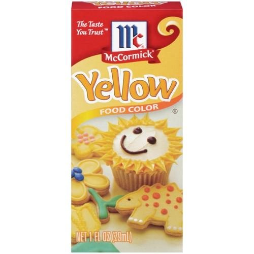 MCCORMICK YELLOW COLOURING 1OZ.