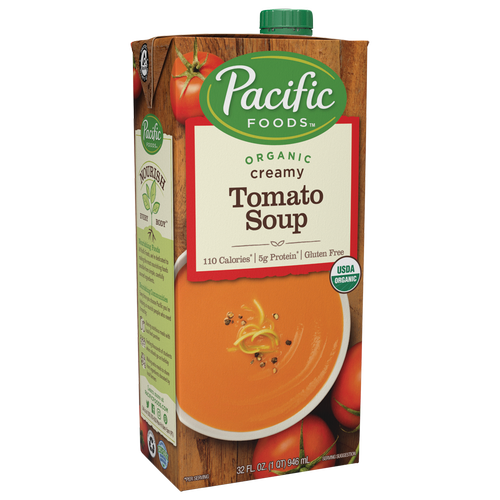 PACIFIC FOODS ORGANIC CREAMY TOMATO SOUP 32OZ