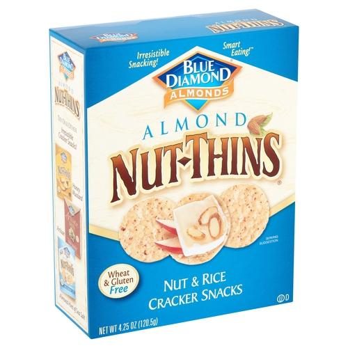 BLUE DIAMOND ALMOND NUT THINS 4.25OZ
