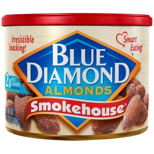 BLUE DIAMOND SMOKEHOUSE ALMONDS 6 OZ