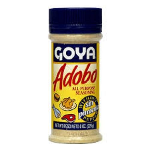 GOYA ADOBO W/O PEPPER 8 OZ
