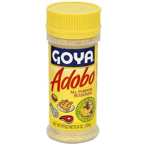 GOYA ADOBO W/ LEMON & PEPPER 8OZ