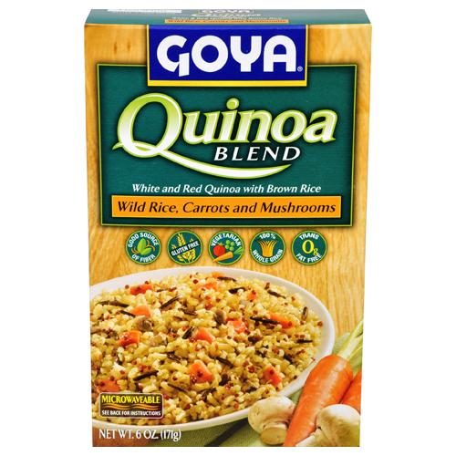 GOYA QUINOA BLEND RICE CARROTS & MUSHROOMS 6OZ
